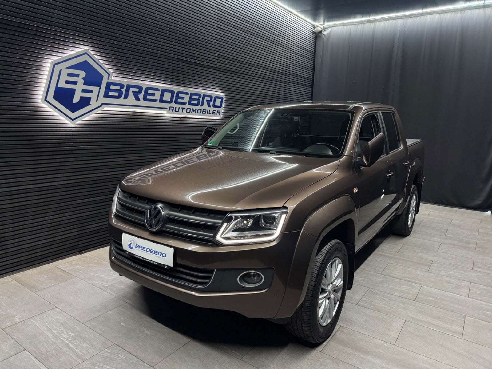 VW Amarok 2,0 TDi 180 Highline aut. 4Motion, 2015 | Bredebro Automobiler ApS i Bredebro